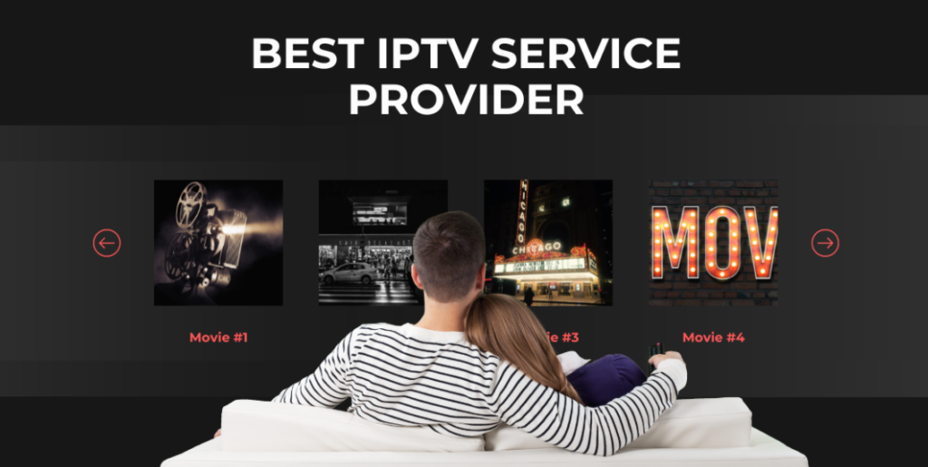 Infographic showing key factors to look for in a reliable IPTV provider, including content variety, streaming quality, device compatibility, pricing, customer support, and legal compliance, highlighting important features for a seamless viewing experience.